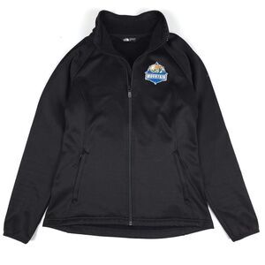 NORTH FACE Canyon Flats‎ Fleece Full Zip Softshell Jacket Large Black Gorpcore
